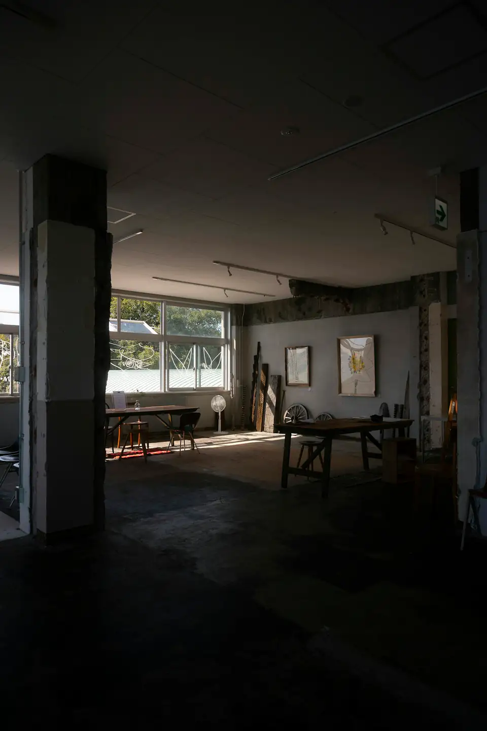 Sunlit creative studio interior, design inspiration for garden rooms in Newcastle Sunlit creative studio interior, garden studio inspiration for Newcastle